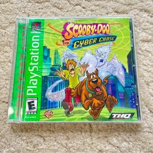 Scooby Doo Cyber Chase [Greatest Hits] Playstation PS1 COMPLETE CIB
